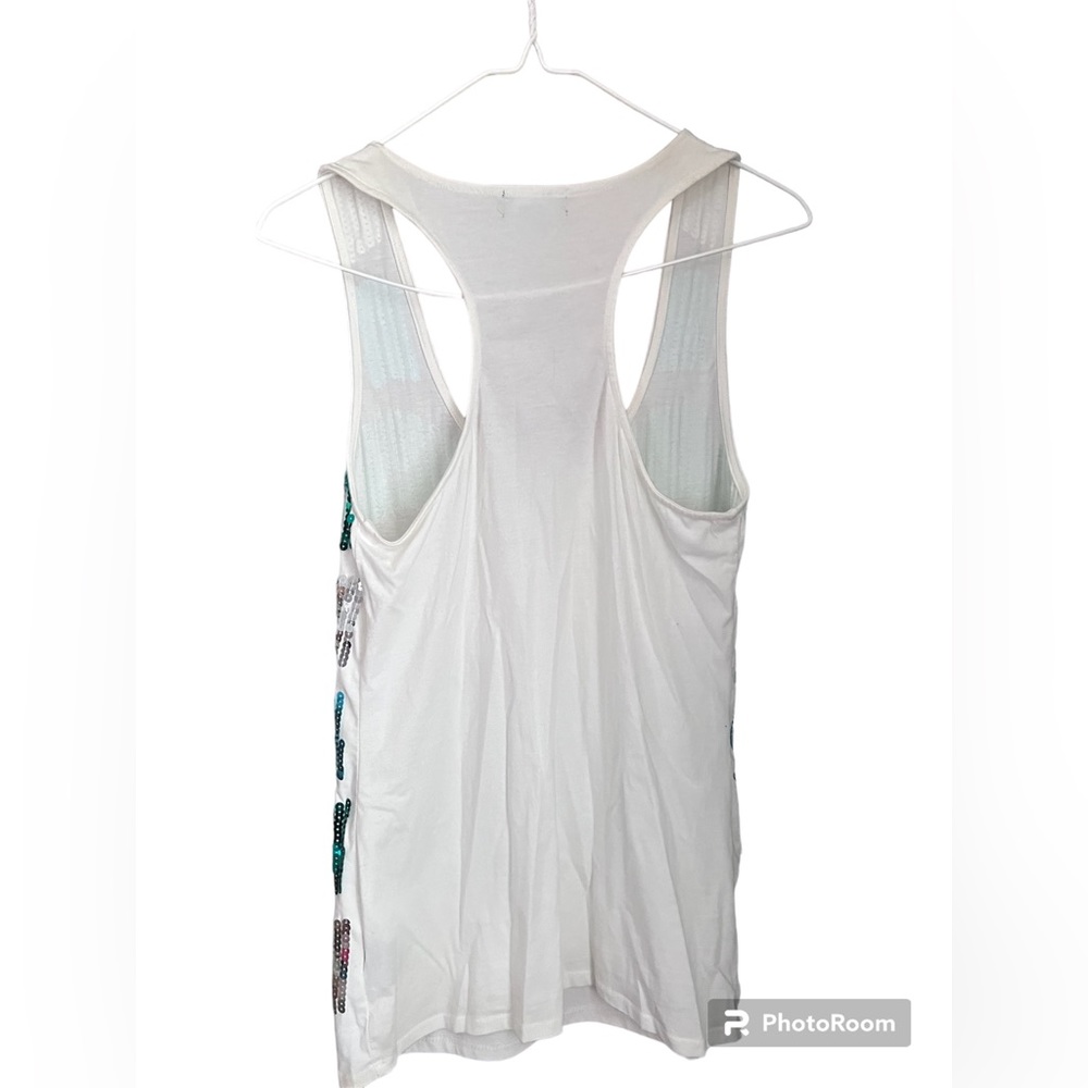 ⭐️Pretty Racerback Sequins Top - Picture 2 of 3